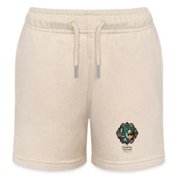 Cadeau du Ramadan Aïd Moubarak Islam Allah Musulman - Short de jogging enfant bio Stanley/Stella - écru doux - Devant