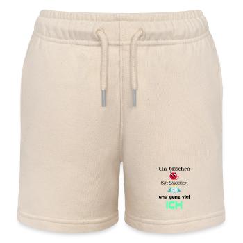 Engel und Teufel - Kinder Organic Joggingshorts Mini Bolter von Stanley/Stella - Natur - Vorne