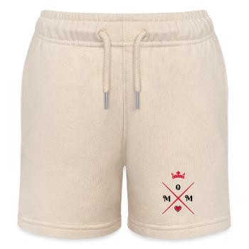 coeur de maman - Short de jogging enfant bio Stanley/Stella - écru doux - Devant