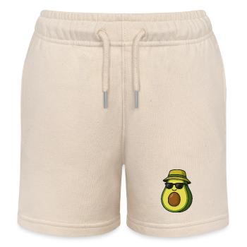 avocat - Short de jogging enfant bio Stanley/Stella - écru doux - Devant