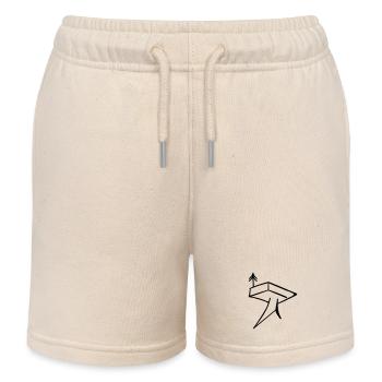 Trifels - Short de jogging enfant bio Stanley/Stella - écru doux - Devant