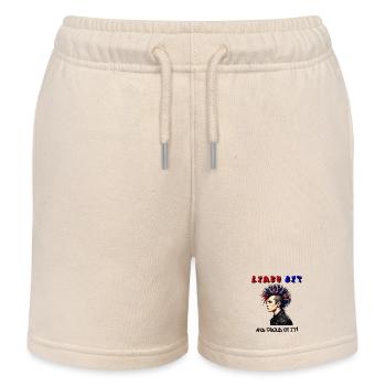Limey Git — und stolz darauf! Britischer Punkrock - Kinder Organic Joggingshorts Mini Bolter von Stanley/Stella - Natur - Vorne
