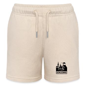 Schleswig Silhouette - Kinder Organic Joggingshorts Mini Bolter von Stanley/Stella - Natur - Vorne