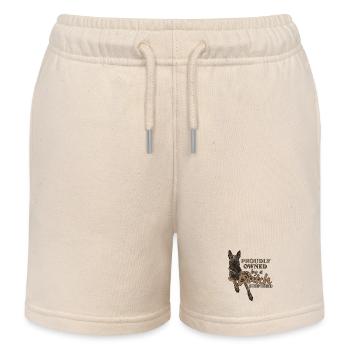 Berger hollandais - Dutchie - Short de jogging enfant bio Stanley/Stella - écru doux - Devant
