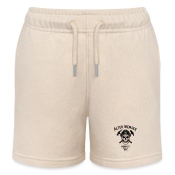 1975 Geburtstag Geschenk für echte Ruhrpott Typen - Kinder Organic Joggingshorts Mini Bolter von Stanley/Stella - Natur - Vorne