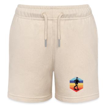 Running Love Look Clear pour la course - Short de jogging enfant bio Stanley/Stella - écru doux - Devant