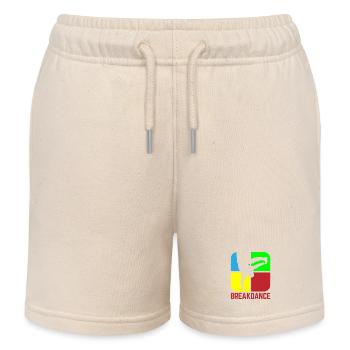 Breakdance - Kinder Organic Joggingshorts Mini Bolter von Stanley/Stella - Natur - Vorne