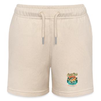 Cast Club Miami - Kids Organic Sweat Shorts by Stanley/Stella - soft Ecru - Front