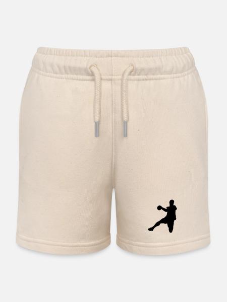 Handball - Short de jogging enfant bio Stanley/Stella - écru doux
