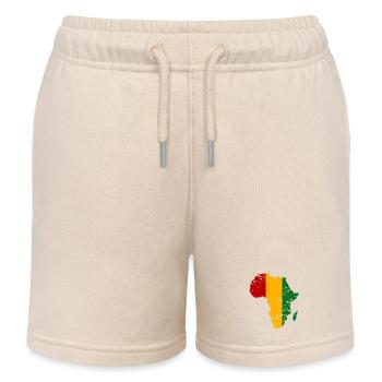 Guiena_Flagge_Afrika_used - Short de jogging enfant bio Stanley/Stella - écru doux - Devant