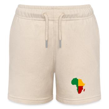 Benin_Flagge_Afrika - Short de jogging enfant bio Stanley/Stella - écru doux - Devant