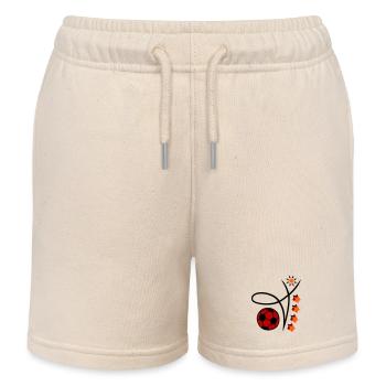 Fußball Event - Kinder Organic Joggingshorts Mini Bolter von Stanley/Stella - Natur - Vorne