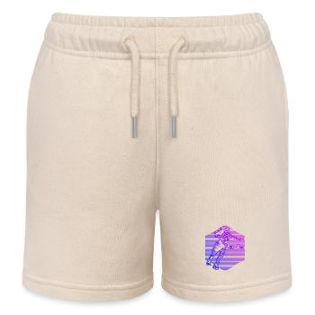 Cadeau pour joueur de pickleball pour les fans de pickleball pro - Short de jogging enfant bio Stanley/Stella - écru doux - Devant