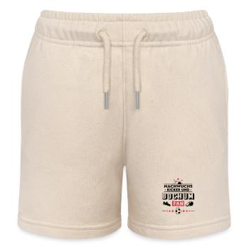 Bochum Fußball Nachwuchs Neuzugang Baby Kinder - Kinder Organic Joggingshorts Mini Bolter von Stanley/Stella - Natur - Vorne
