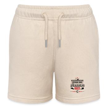 Nürnberg Fußball Nachwuchs Baby Kinder Spieler - Kinder Organic Joggingshorts Mini Bolter von Stanley/Stella - Natur - Vorne
