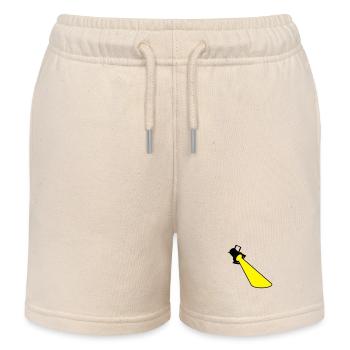 Scheinwerfer Spotlight - Kinder Organic Joggingshorts Mini Bolter von Stanley/Stella - Natur - Vorne