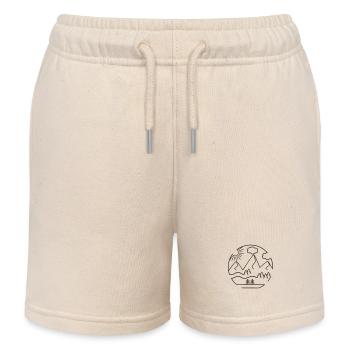 Berge - Kinder Organic Joggingshorts Mini Bolter von Stanley/Stella - Natur - Vorne