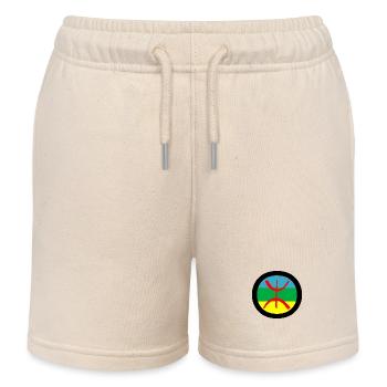 Amazigh - Kids Organic Sweat Shorts by Stanley/Stella - soft Ecru - Front