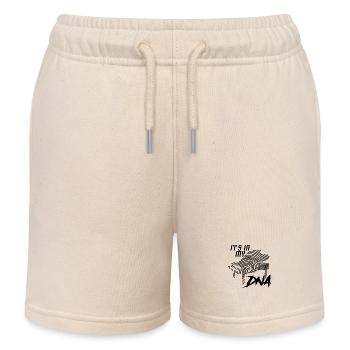 Piano Klavier Design Fingerabdruck - Kinder Organic Joggingshorts Mini Bolter von Stanley/Stella - Natur - Vorne