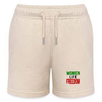Women life freedom iran - Short de jogging enfant bio Stanley/Stella - écru doux - Devant