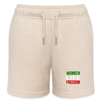 Women life freedom iran - Short de jogging enfant bio Stanley/Stella - écru doux - Devant