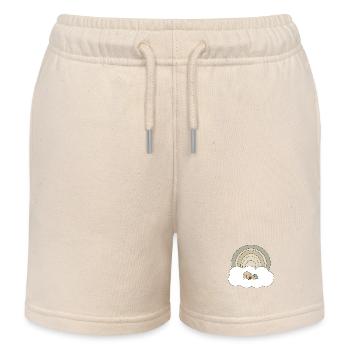Regenbogen Baby - Kinder Organic Joggingshorts Mini Bolter von Stanley/Stella - Natur - Vorne
