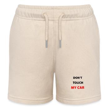 Don't Touche my Car - Short de jogging enfant bio Stanley/Stella - écru doux - Devant