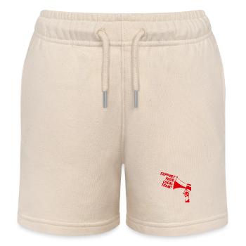 Soutenez votre équipe locale Helsingborg - Short de jogging enfant bio Stanley/Stella - écru doux - Devant