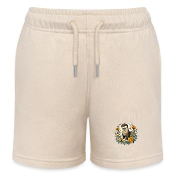 Otter - Kinder Organic Joggingshorts Mini Bolter von Stanley/Stella - Natur - Vorne