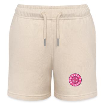 Have a nice day pinky - Kids Organic Sweat Shorts by Stanley/Stella - soft Ecru - Front