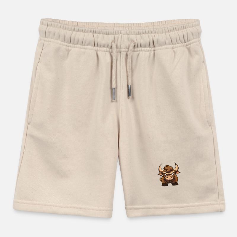 bull Kids Organic Sweat Shorts by Stanley/Stella