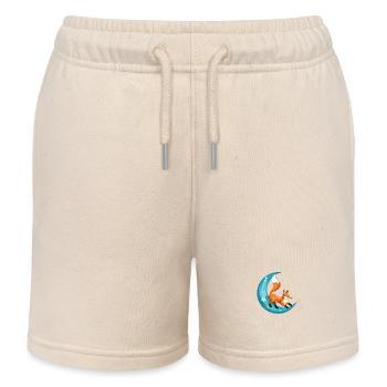 Luna Fuchs - Kinder Organic Joggingshorts Mini Bolter von Stanley/Stella - Natur - Vorne