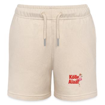 Karneval Köln Kölle Alaaf Flamingo Weiberfastnacht - Kinder Organic Joggingshorts Mini Bolter von Stanley/Stella - Natur - Vorne