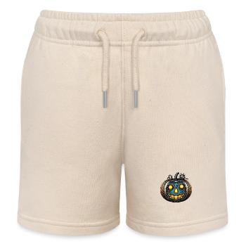 Steampunk Kürbis - Kinder Organic Joggingshorts Mini Bolter von Stanley/Stella - Natur - Vorne