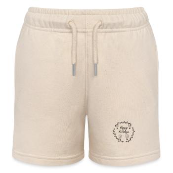 Avent Advetskranz Joyeuses Fêtes - Short de jogging enfant bio Stanley/Stella - écru doux - Devant