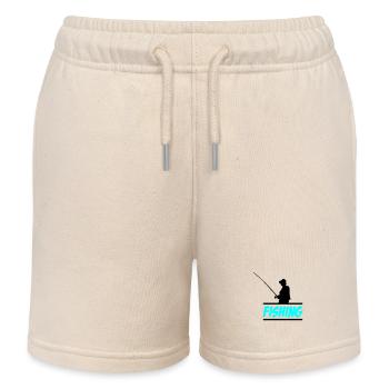 Pêche 02 - Short de jogging enfant bio Stanley/Stella - écru doux - Devant
