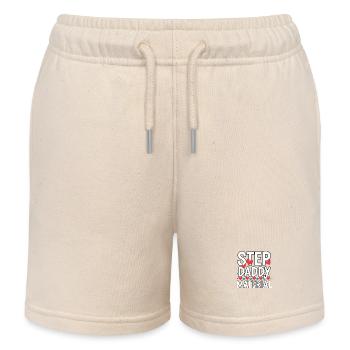 Step Daddy Material 15 - Kinder Organic Joggingshorts Mini Bolter von Stanley/Stella - Natur - Vorne