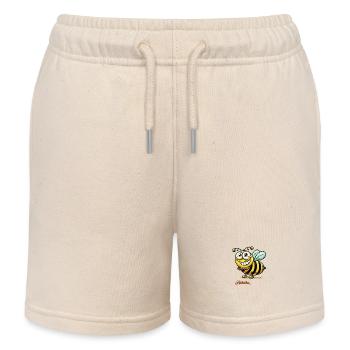 biene wespe tier - Kinder Organic Joggingshorts Mini Bolter von Stanley/Stella - Natur - Vorne