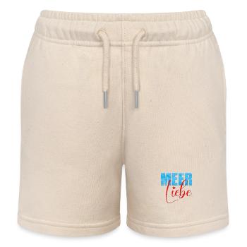 Meer Liebe - Kinder Organic Joggingshorts Mini Bolter von Stanley/Stella - Natur - Vorne