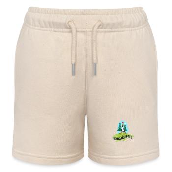 Ventilateur de la Forêt-Noire - Short de jogging enfant bio Stanley/Stella - écru doux - Devant