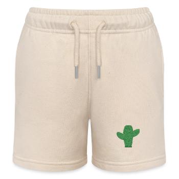 Kaktus - Kinder Organic Joggingshorts Mini Bolter von Stanley/Stella - Natur - Vorne