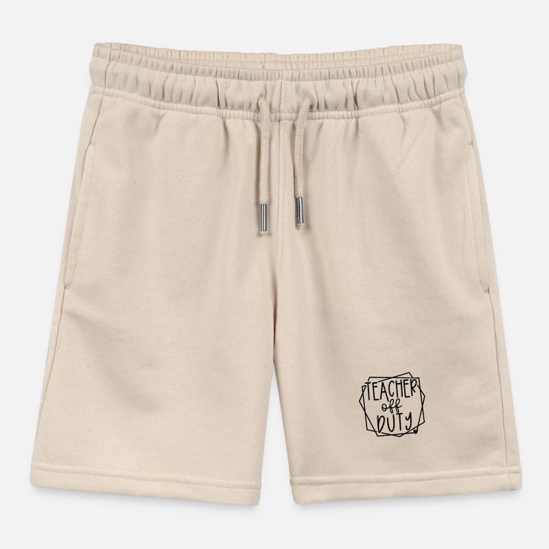 Lehrer Außerhalb des Dienstes Spaß Entspannung Zeit Design Kinder Organic Joggingshorts Mini Bolter von Stanley/Stella