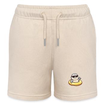 Robbe Bande dessinée Cool - Short de jogging enfant bio Stanley/Stella - écru doux - Devant