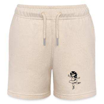 ballerina kind mädchen - Kinder Organic Joggingshorts Mini Bolter von Stanley/Stella - Natur - Vorne