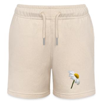 Margerite Gänseblume - Kinder Organic Joggingshorts Mini Bolter von Stanley/Stella - Natur - Vorne