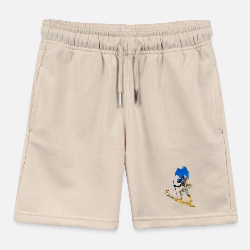 Bugglkraxmann Short de jogging enfant bio Stanley/Stella