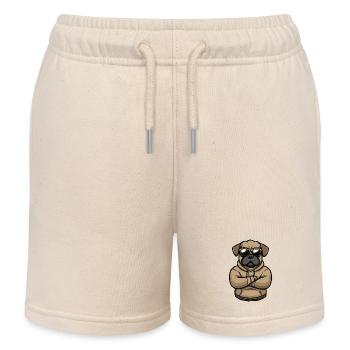 Hund Sonnenbrille - Kinder Organic Joggingshorts Mini Bolter von Stanley/Stella - Natur - Vorne