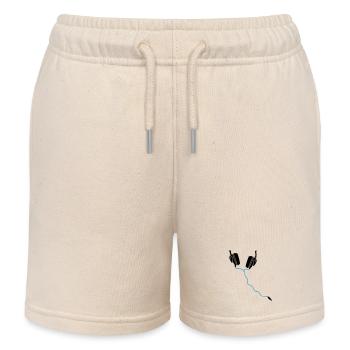 kopfhörer headphones DJ - Kinder Organic Joggingshorts Mini Bolter von Stanley/Stella - Natur - Vorne