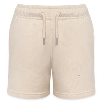 DRAPEAU ITALIA - Short de jogging enfant bio Stanley/Stella - écru doux - Devant
