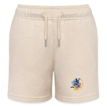 volleyball - Short de jogging enfant bio Stanley/Stella - écru doux - Devant